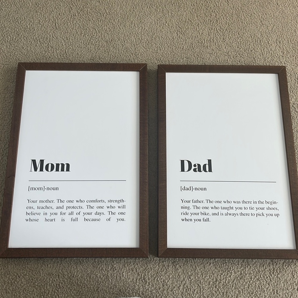 Mom & Dad definition pictures
